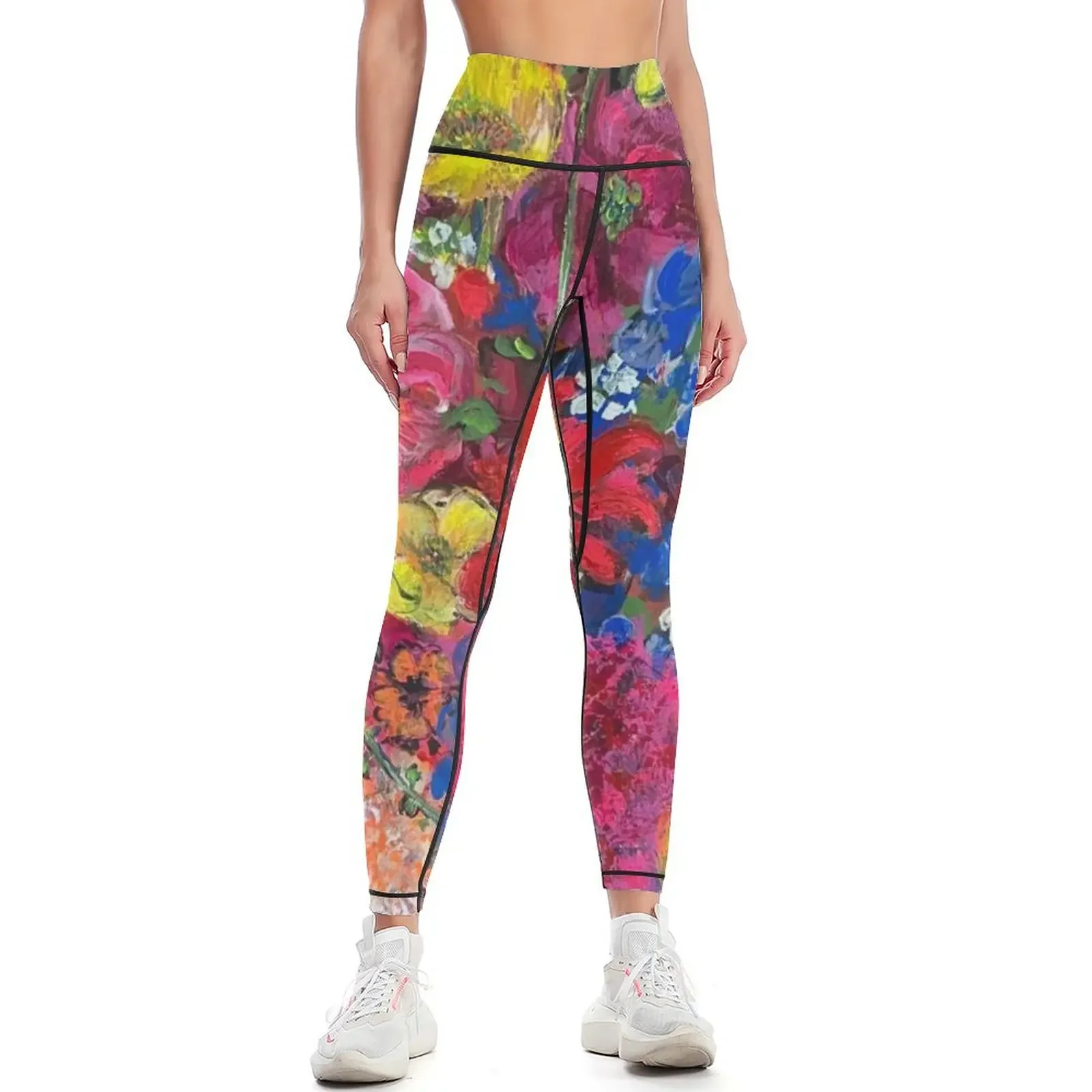 Bouquet Magico. Create by Italian artist. Limited editions of 99! Leggings sports for leggins push up woman Womens Leggings