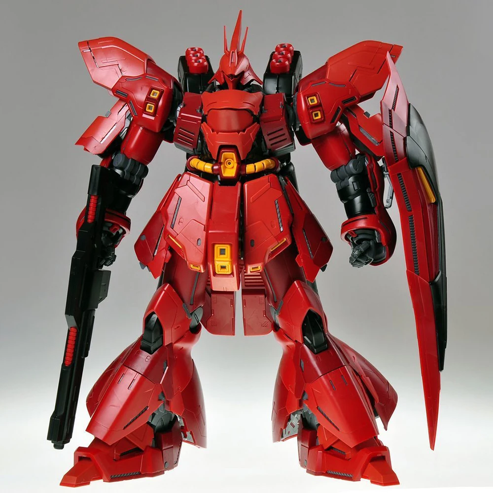 In Stock Bandai Mobile Suit Gundam MSN-04 Sazabi MG Ver.Ka 1/100 Assembling Anime Action Figure Model Toys