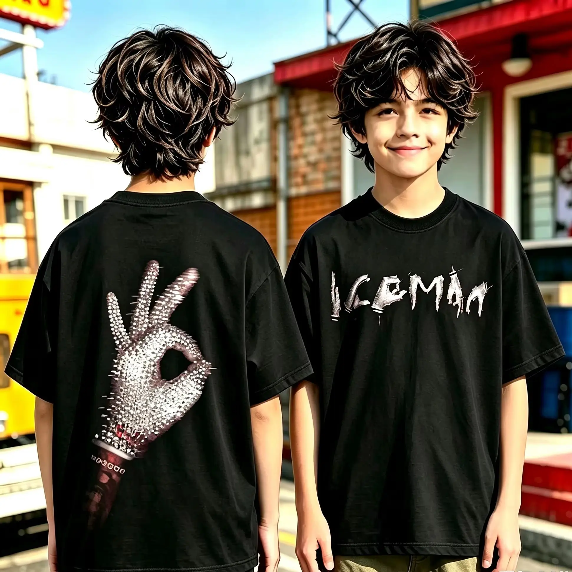 1pc Vintage Hip Hop Drake Iceman Hand Sign 2026 Cotton T shirt Unisex Men Women Kids Summer Streetwear Casual Short Sleeve Tops