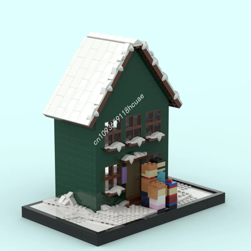 

958 шт. MOC Stan's House South Park nan Высокая деталь Коллекционный строительный набор для любителей винтажных моделей Рождественский подарок