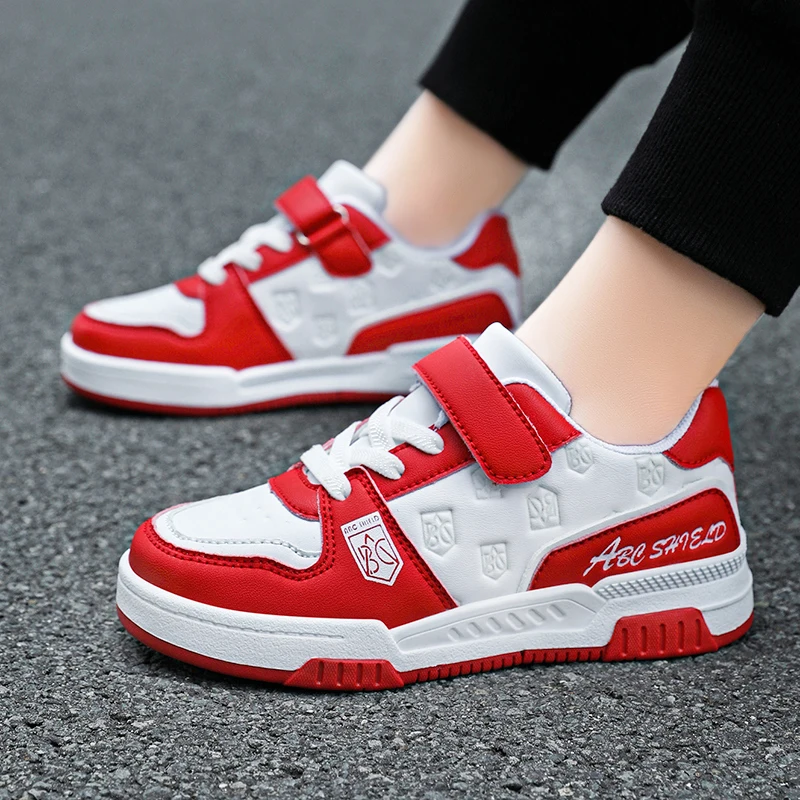 With Luminous Children Flat Shoes Child\'s Casual Shoes Comfort Girl Boys Casual Sneaker Trendy All-match Anti-wear Student Shoes