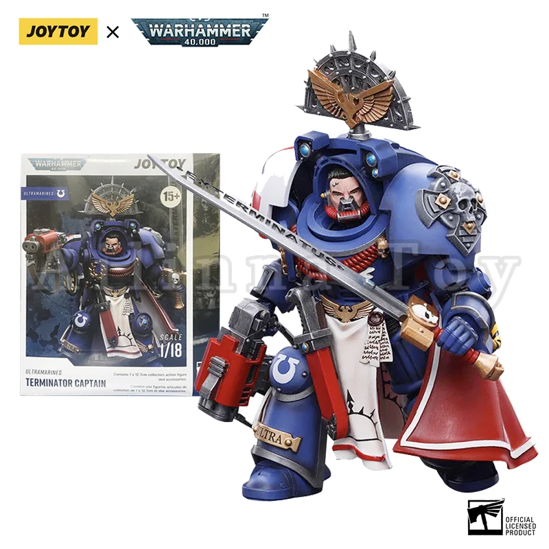 JOYTOY 1/18 Actionfigur The Horus Heresy 40K Ultra Squads & Mechas Lieutenant Titus Anime Militärmodell – Detail 4