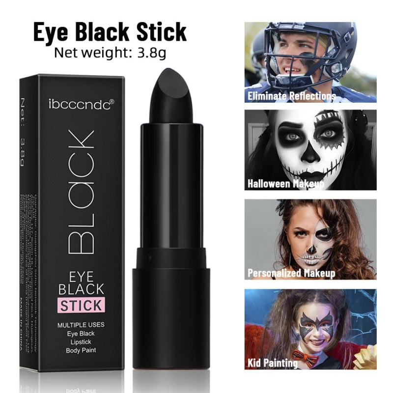 Black Face Body Painting Stick Safe Makeup Cream Lipstick Pen Christmas Halloween Festivals Sports Party Tools Cosmetics