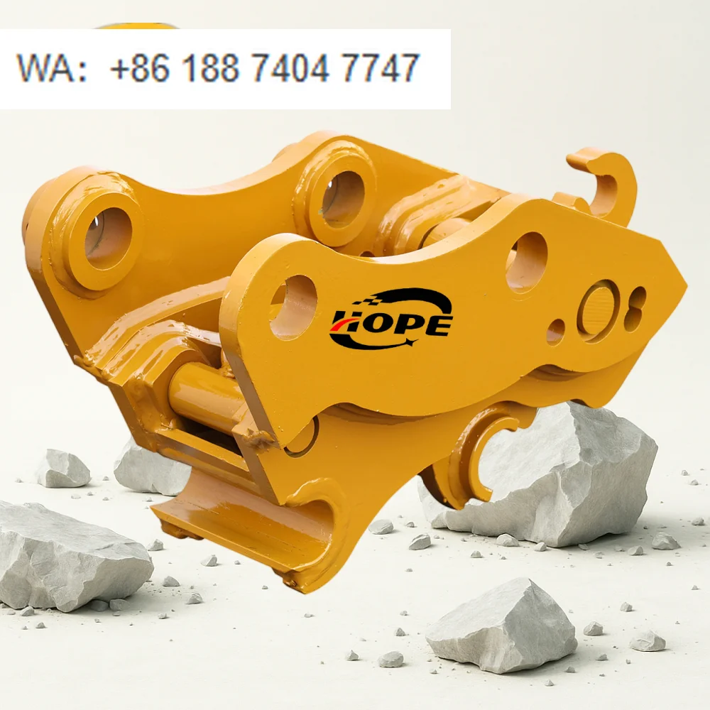 

Quick Hitch Coupler for Excavator Increasing Productivity in Construction Demolition and Quarry Work