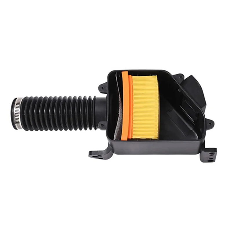 Preciso 2 pçs substituição atv caixa de filtro de ar limpador de admissão com filtro curvo para gy6 150cc motor 4 rodas atv go kart scooter mo