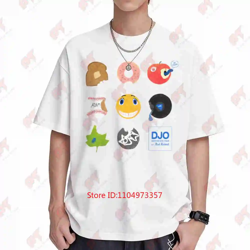 Djo With Post Animal Another Bite Tour Short Sleeve Tee 100% Cotton T-Shirt