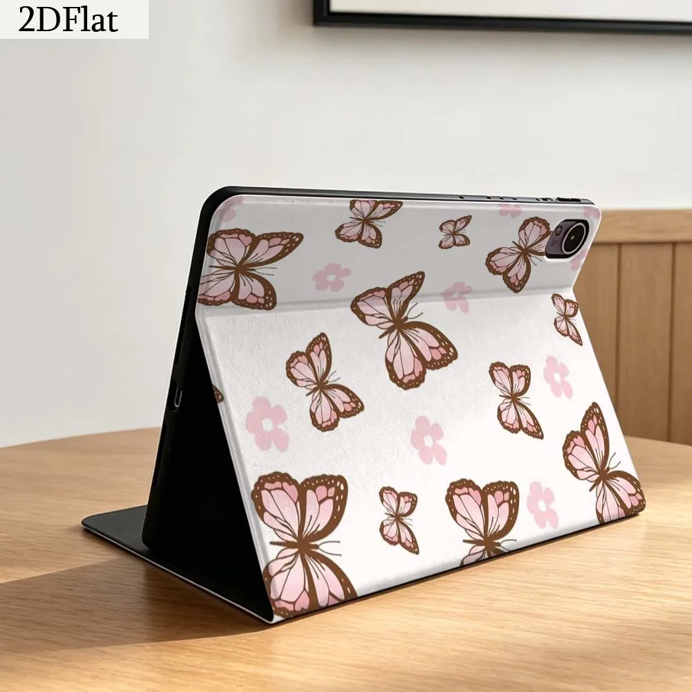 Cartoon Butterfly Pink Flower Gift For Honor Tab Magic Pad GT X9a 6 X9 X8A X8 V8 V7 9 V9 8 2 3 4 13.3 10 Pro Inch Tablet Case