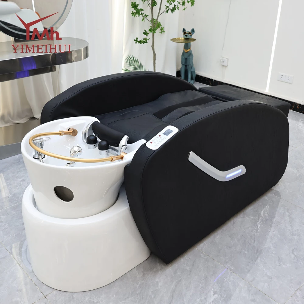 

Smart Shampoo Bed Water Circulation Steamer Therapy Massage Shampoo Bowl Bed