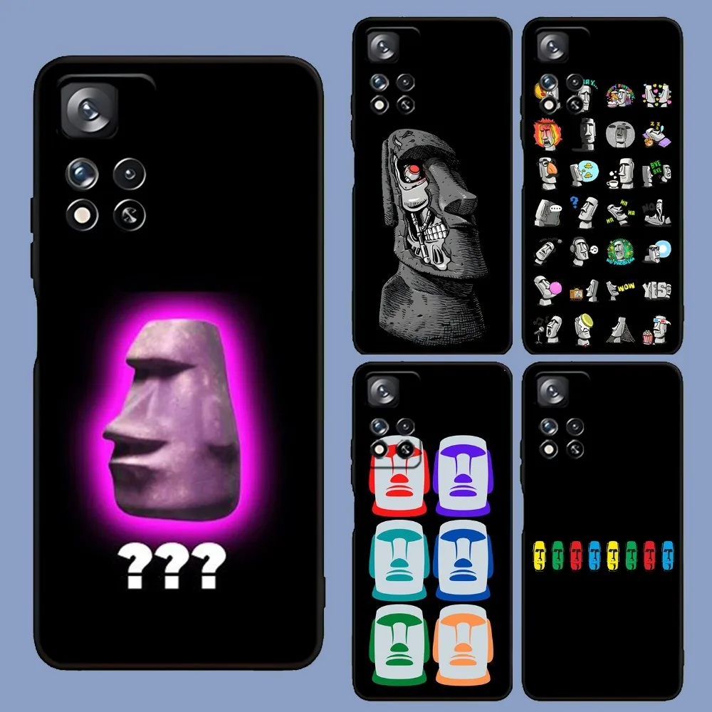 Moai Funny Phone Ca… - image