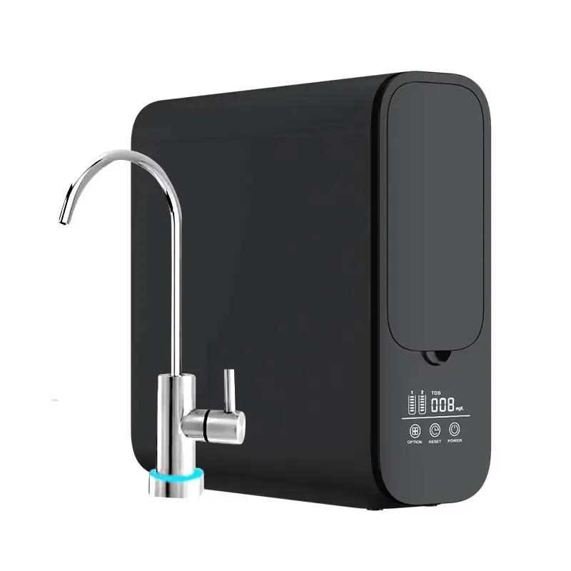 Nobana 600GPD Electric Self-Cleaning Alkaline Reverse Osmosis Under-Sink Water Purifier for Household Use