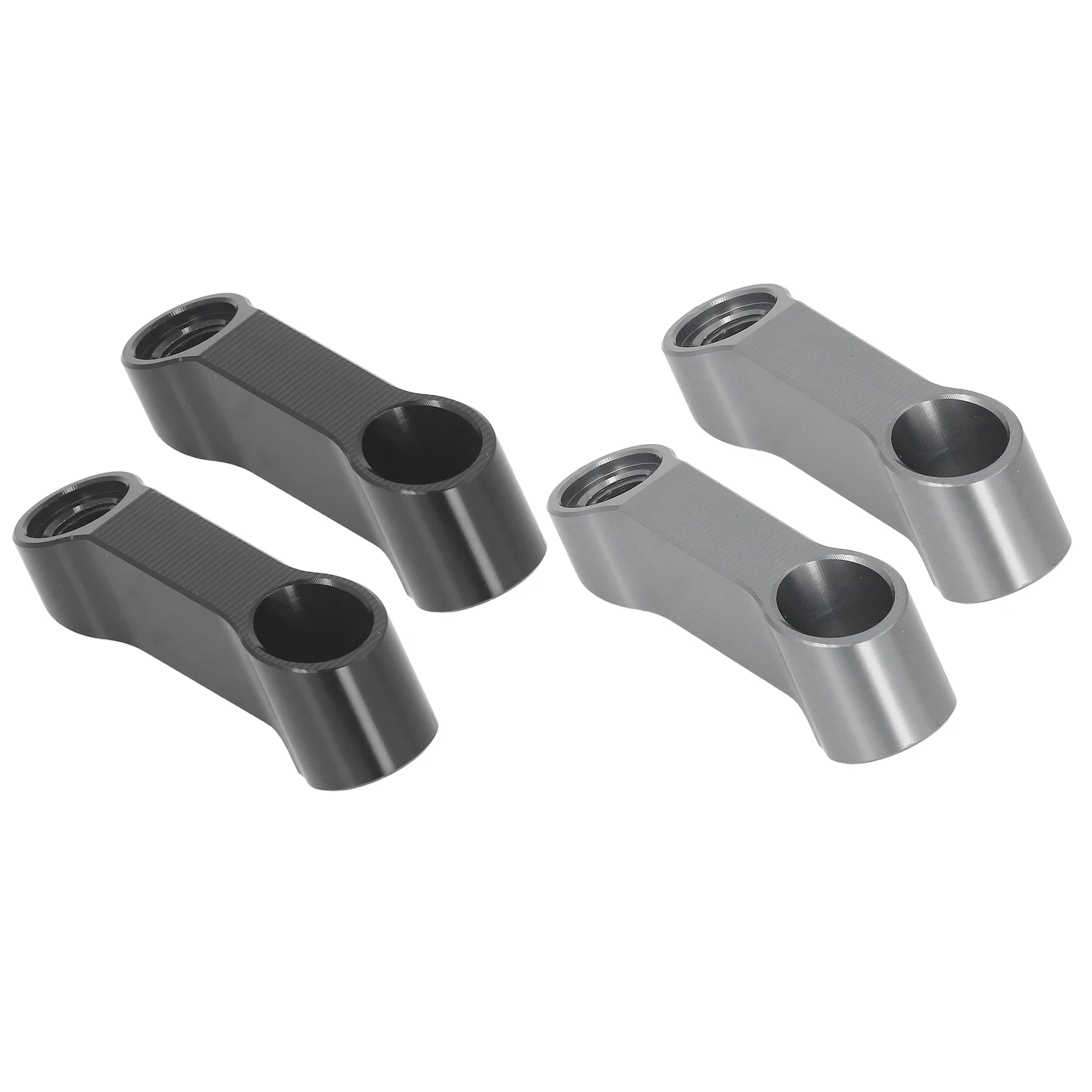 Mirror Extension Adapter Mirror Risers Extenders  Wear Resistant Easy Installation Long Service Life for Motorcycle