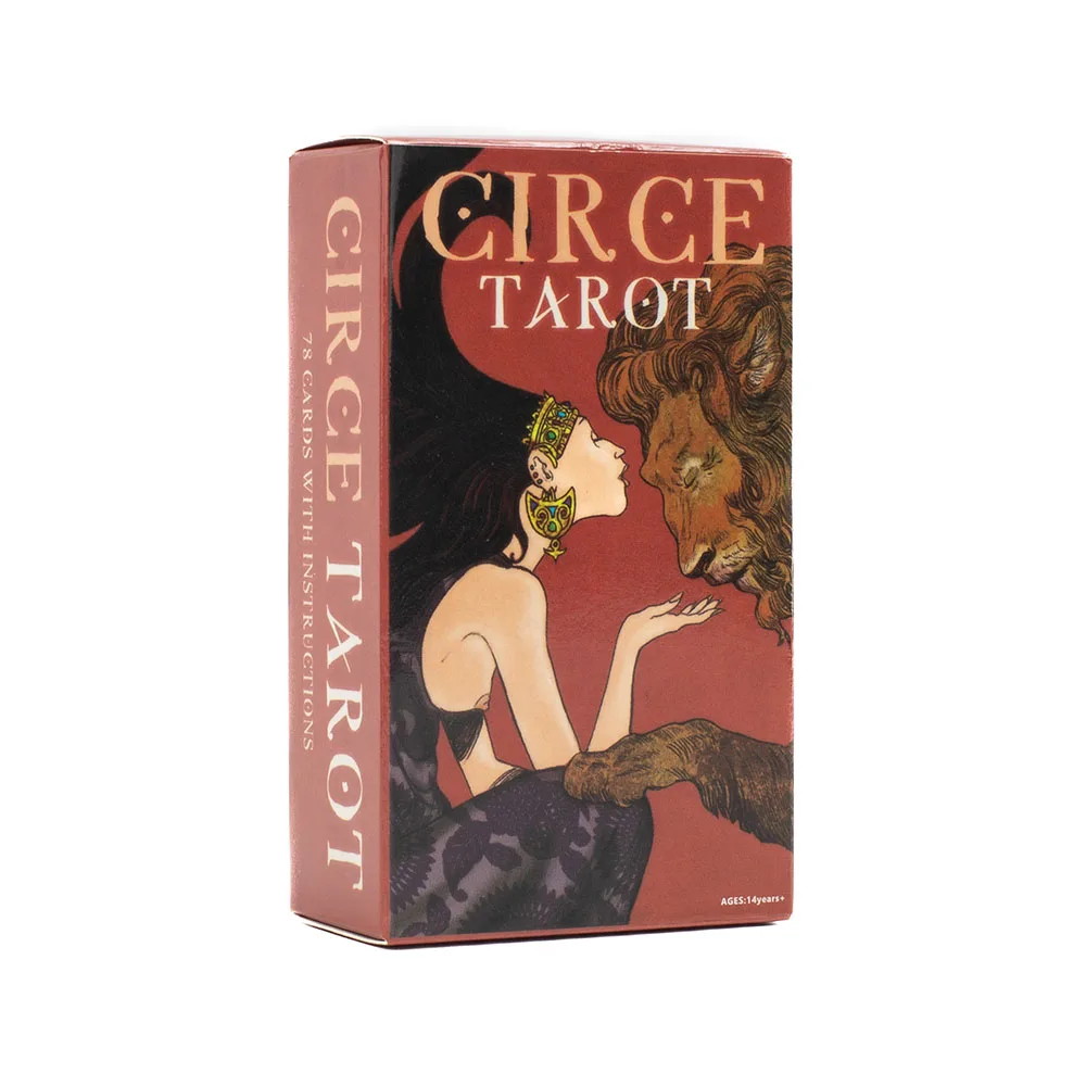 2024 NEW Circe Tarot Cards 10.3*6Cm 78Pcs Divination Fate Deck Board Game Card For Family Party