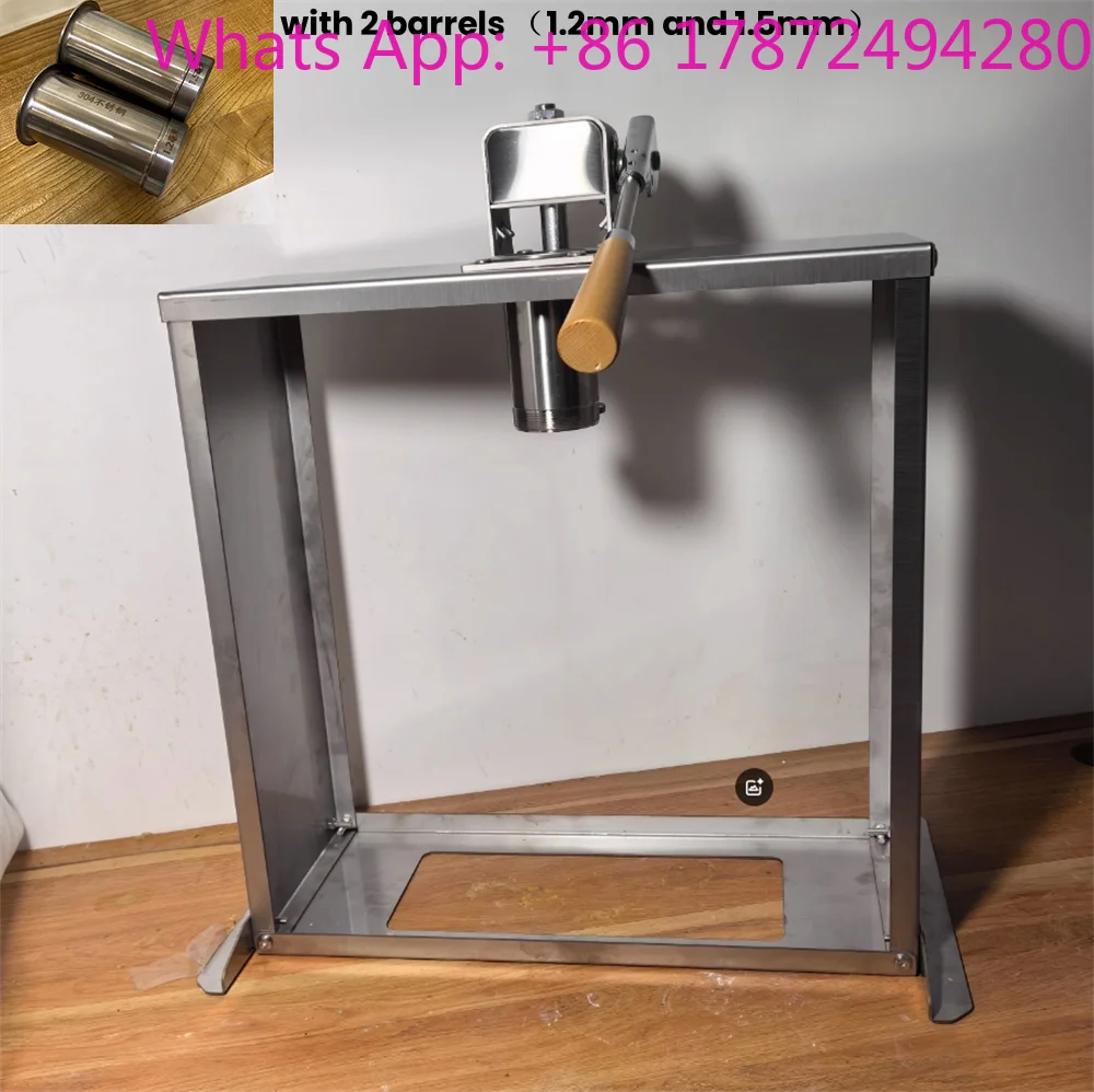 Modified Manual Mont Blanc Chestnut Cup Press Ice Cream Machine 1.2/1.5MM