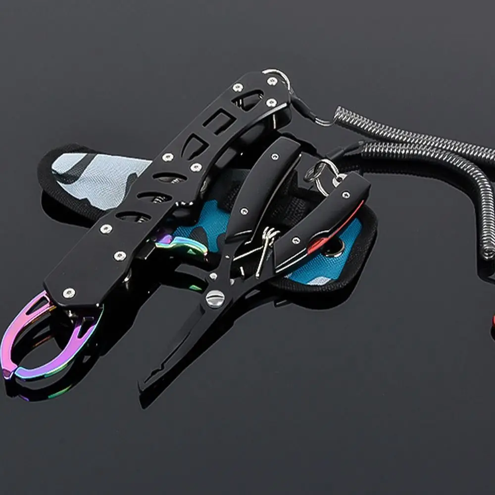 

Line Cutter Fishing Plier Scissors Tool Set Lua clamp Fish Control Device Fishing hook tackle Fish Gripper