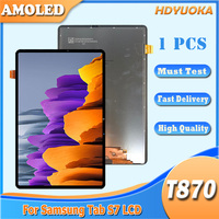 11.0'' AMOLED For SM-T870 LCD For Samsung Tab S7 T870  SM-T875 SM-T876B LCD Display Touch Screen Digitizer Panel Assembly