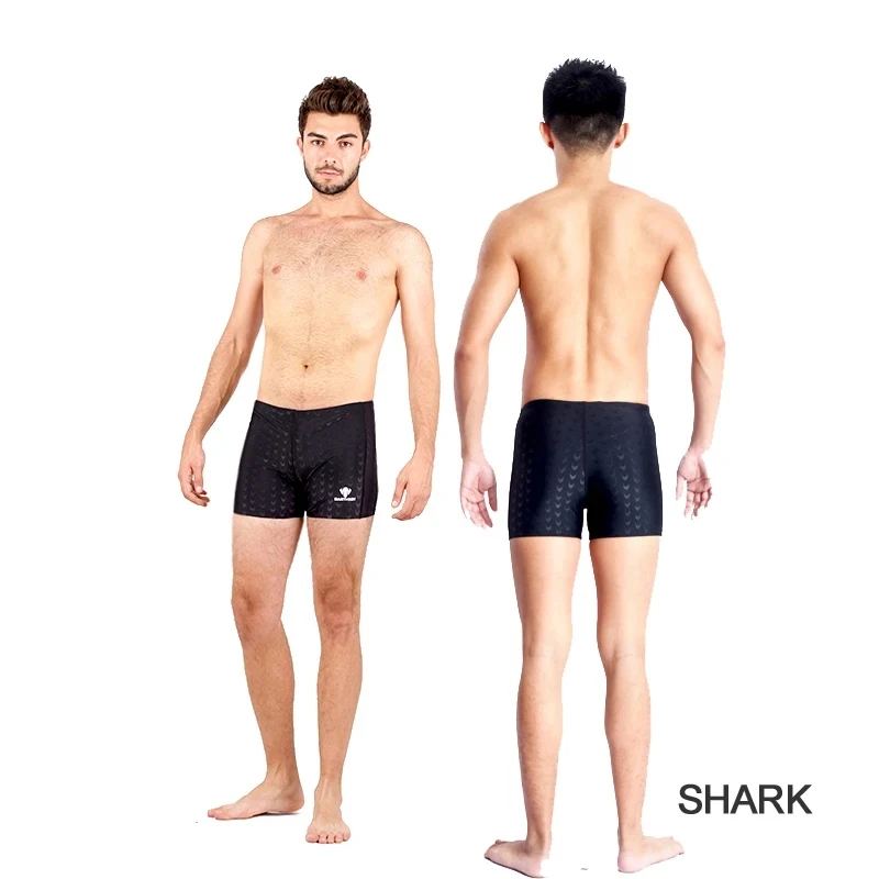 HXBY Mens Swimwear Swimming Shorts For Men Swimsuit Racing Swimwear Boxers Swimming Men Competitive Boys training swimsuit