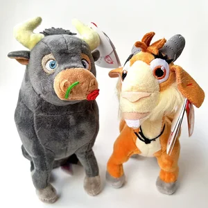 Ty-Beanie عيون كبيرة محشوة أفخم لعبة للأطفال لطيف دمية الثور فرديناند الماعز الأسد عيد الميلاد هدايا رأس السنة الجديدة 15 سم أعلى 6 مبيعات بول فرديناندو أفخم - رقم 2