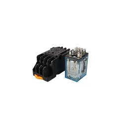 MY4NJ Coil AC12V AC24V DC12V DC24V DC 36V AC110V AC220V AC380V HH54P 5A 220V Miniature Electromagnetic General Purpose Relay