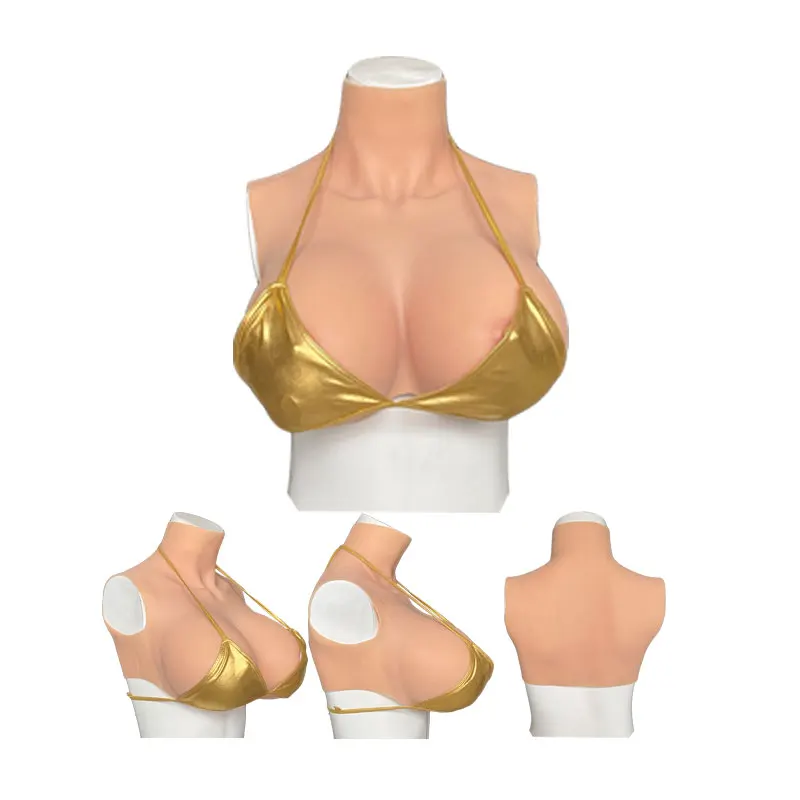 

Силиконовые формы груди B/C/D/E/G, чашка, искусственная грудь для косплея Drag Queen Crossdress, пластинчатое боди с коктейлем для сосков