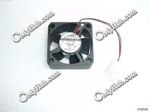 For ADDA AD0312HB-D50 DC12V 0.09A 3015 3CM 30mm 30X30X15mm 3Pin 2Wire Cooling Fan AD0312HB-D50 D50