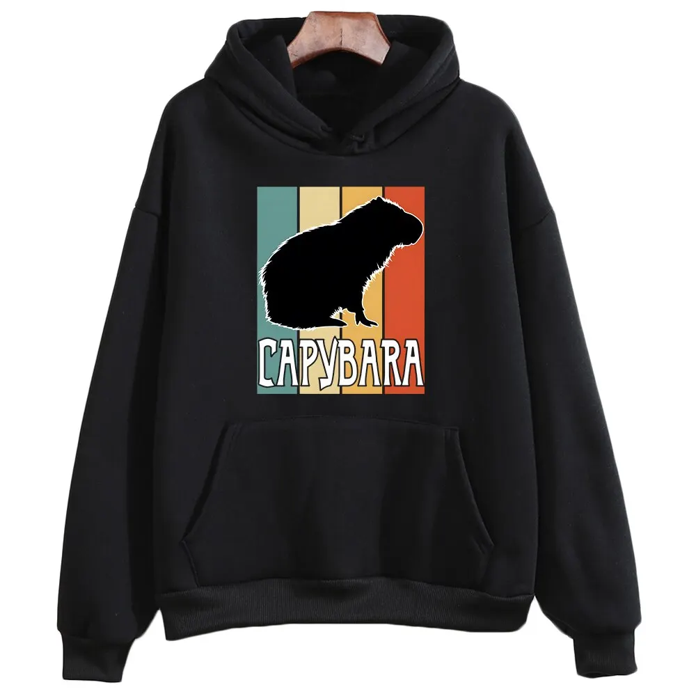 Animal Capybara Hoodie Be Capy Kids Cartoon Sweatshirt Girls Kawaii Tops Fashion Harajuku Graphic Pullover Boys Hoodies for Teen
