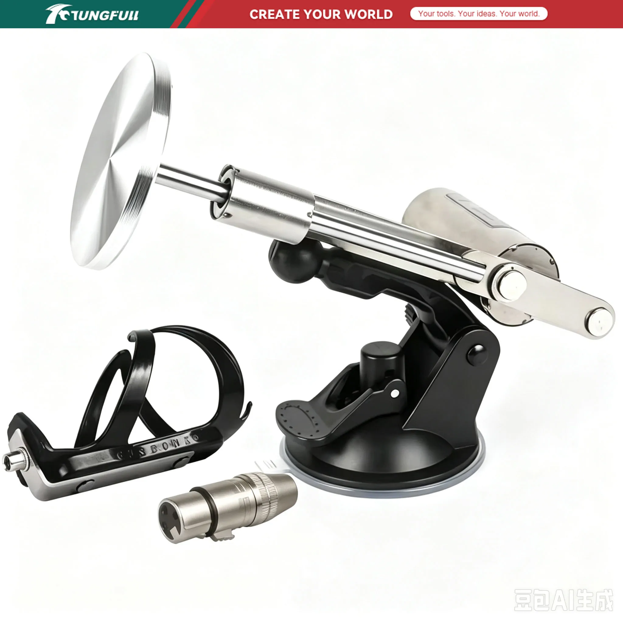 TUNGFULL 39mm Stroke Mini Telescopic Linear Actuator Adjustable Speed Reciprocating Mechanism Motor for Motion Control