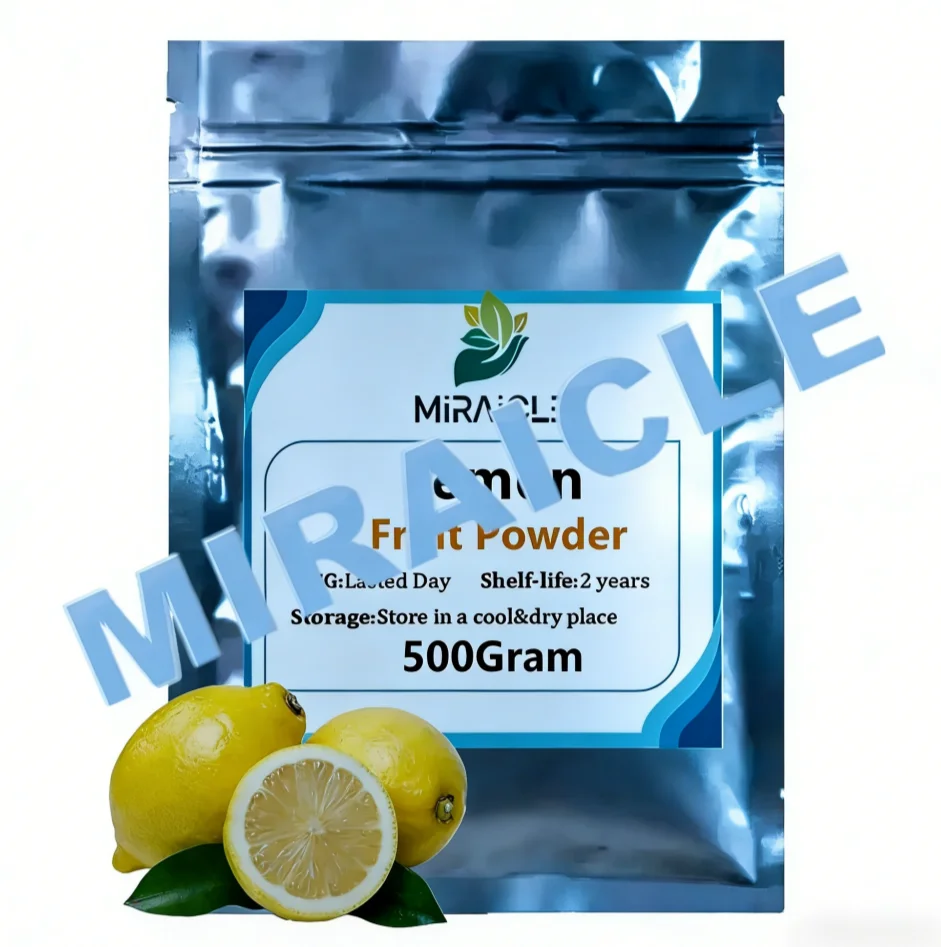 Customized 100% Natural Pure Lemon Powder Out Packing Aluminum Foil Bag for Global Distributors