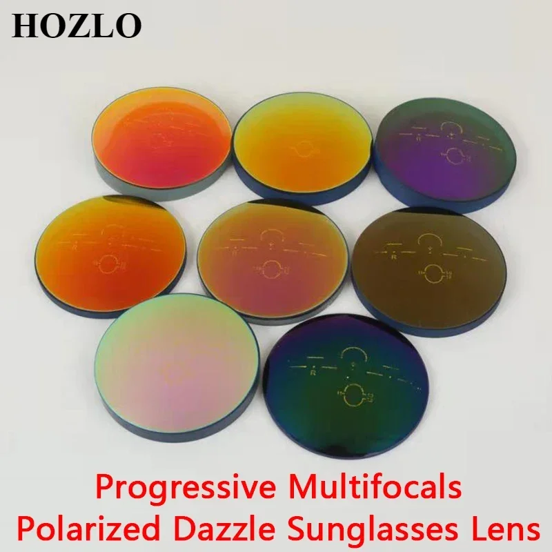 1.56 1.61 1.67 Progressive Multifocal Polairzed Dazzle Myopia Presbyopic Sunglasses Lens Customize Prescription Spectacles UV400