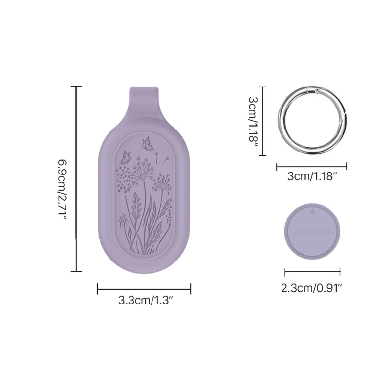 حافظة من السيليكون لهاتف SmartTag 2 حامية محمولة مقاومة للماء غطاء دروبشيب