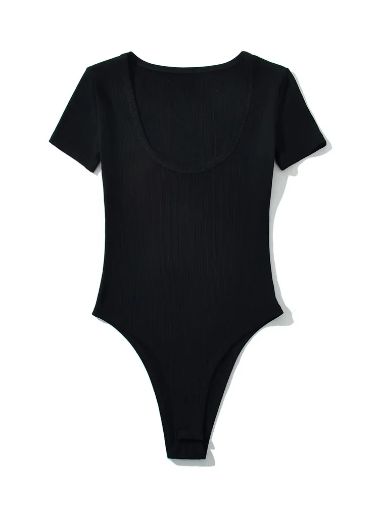 Sexy taglio basso U Ne ort Sve Body donna vestito estivo dimagrante attillato Street Sle vita alta pantaloni ort Base irt