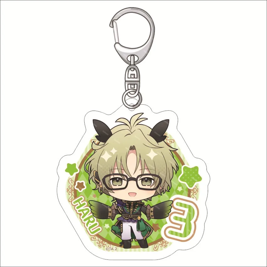 พวงกุญแจหกแรงโน้มถ่วง ชิวาสุ คาเคอเระ มุทสึกิ ฮาจิเมะ ขนาด 6 ซม.