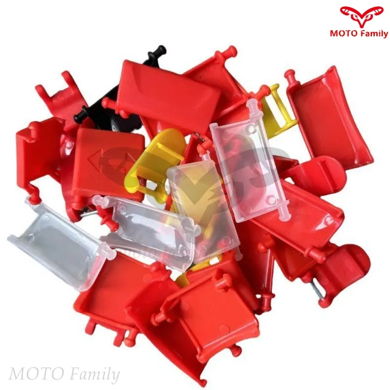 Electric vehicle Motorcycle tail box lock fixing hole Shockproof anti-shake clip tail box buckle accessories Moto Accessories view 6