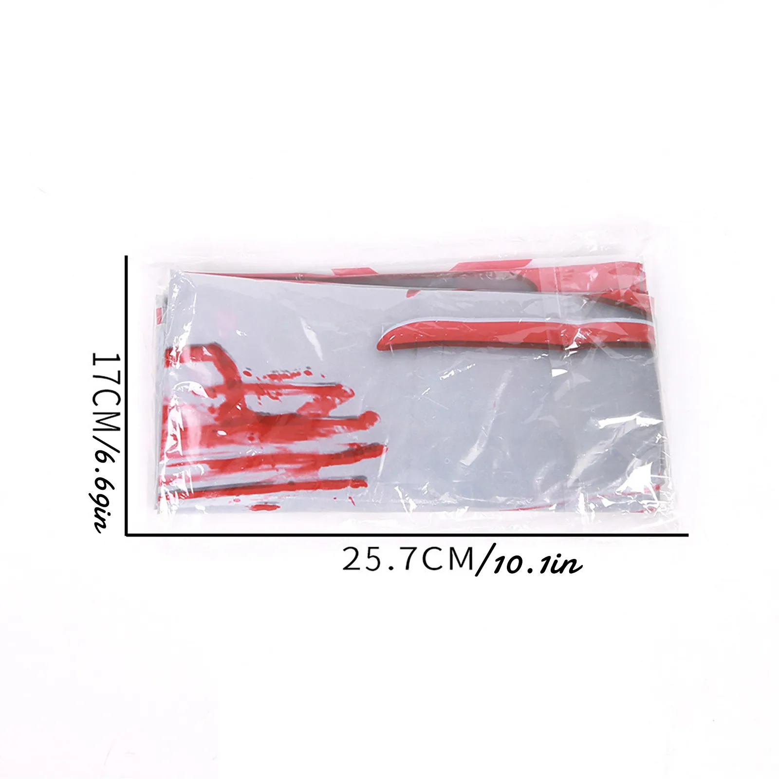 Spoof Blood Stains Door And Window Wall Stickers Halloween Blood Handprint Stickers festival Party Decor Window Glass Stickers view 6