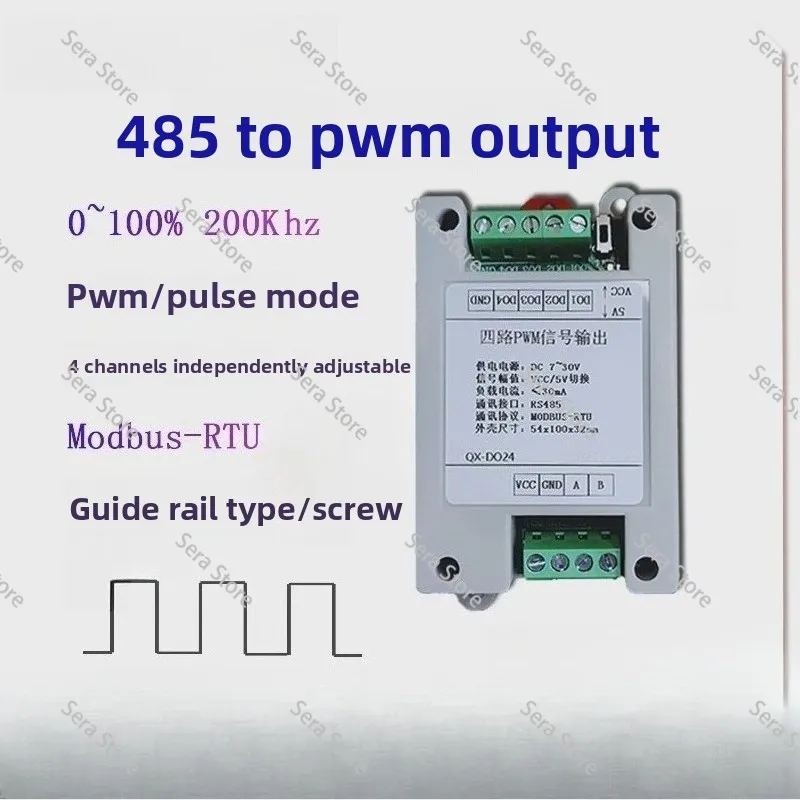 Suitable for 485 rpm PWM signal output pulse frequency duty cycle adjustable speed stepping brushless servo