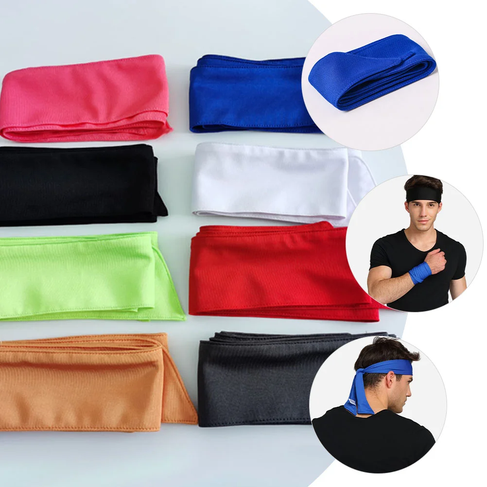 Hair Band for Men Sports Headband Hood Mens Square Sunglasses Tie Women Polyester