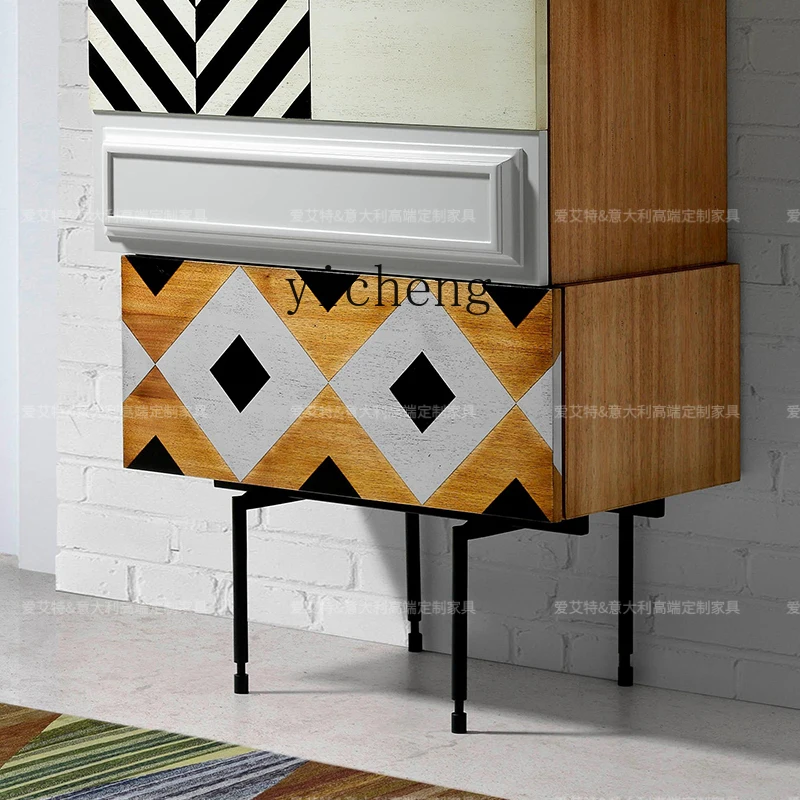 ZZ فن الصدر أثاث خزانة كلاسيكية إبداعية ديكور منزلي فاخر #4