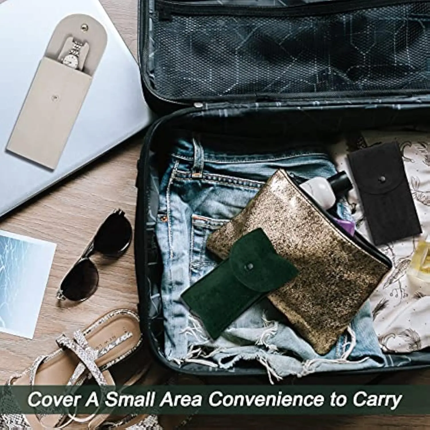 حقيبة ساعة، حقيبة تخزين ساعة فلنلت محمولة، حقيبة سفر، حقيبة تخزين للساعة للرجال والنساء