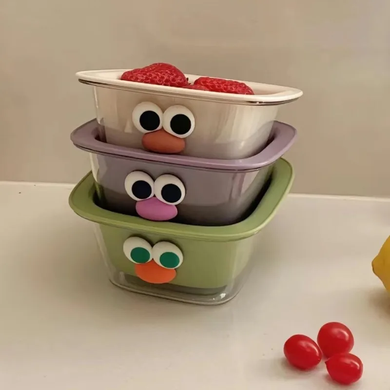 Creative Cute Thickened Double Layer Mini Drain Basket Multi-functional Household Fruit Snack Storage Basket Kitchen Accessories