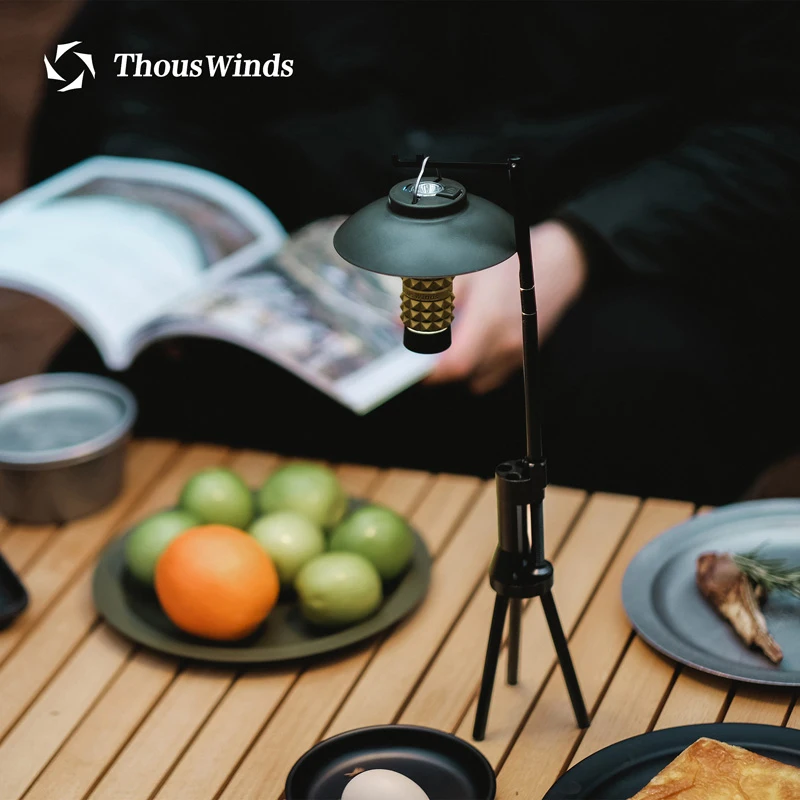 Thous Winds Portable Camping Lantern Stand Tripod Outdoor Lamp Hanger for Goal Zero Lantern Hiking Lamp Fixing Stand