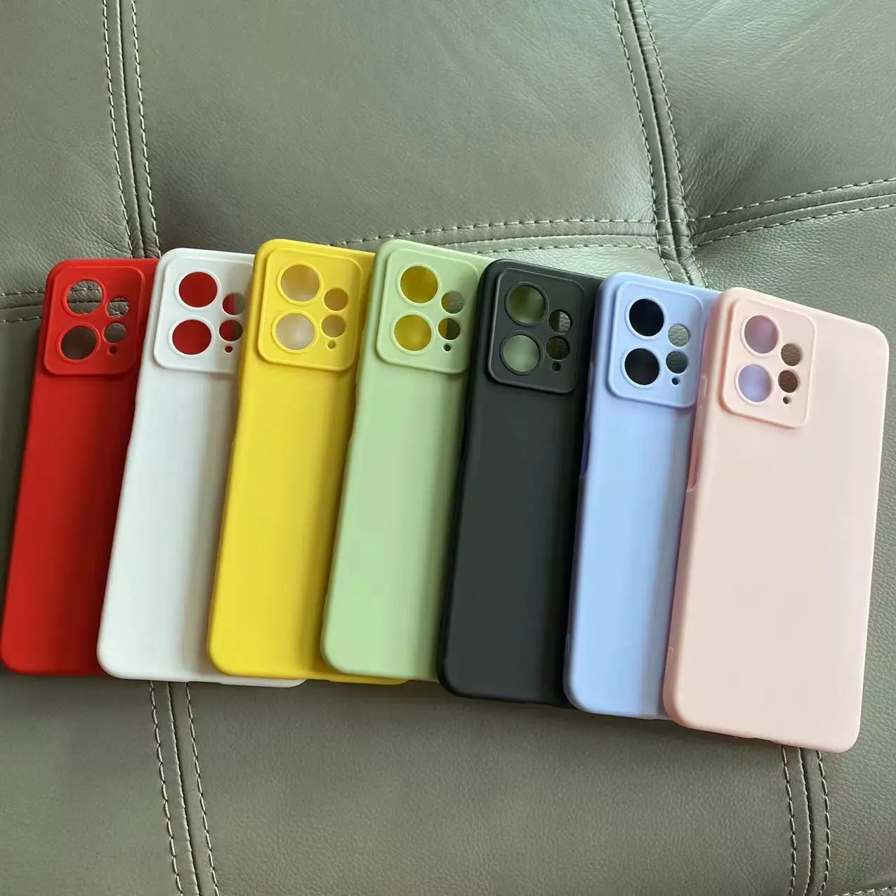 Original Flüssiges Silikon Weiche TPU Fall Für Xiaomi Redmi Hinweis 12 Globale Fall Redmi Hinweis 12 4G Abdeckung funda Für Redmi Hinweis 12 4G – Detail 3