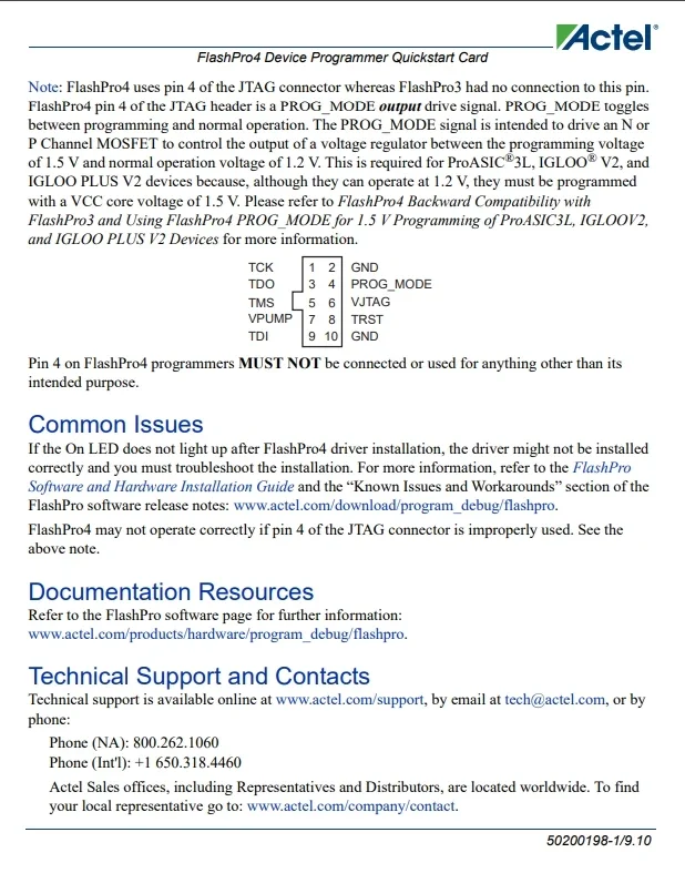 Programmer FLASHPRO4 dengan Kabel USB Plugin, Sesuai RoHS sejak 8/14/06, Solusi Tertanam