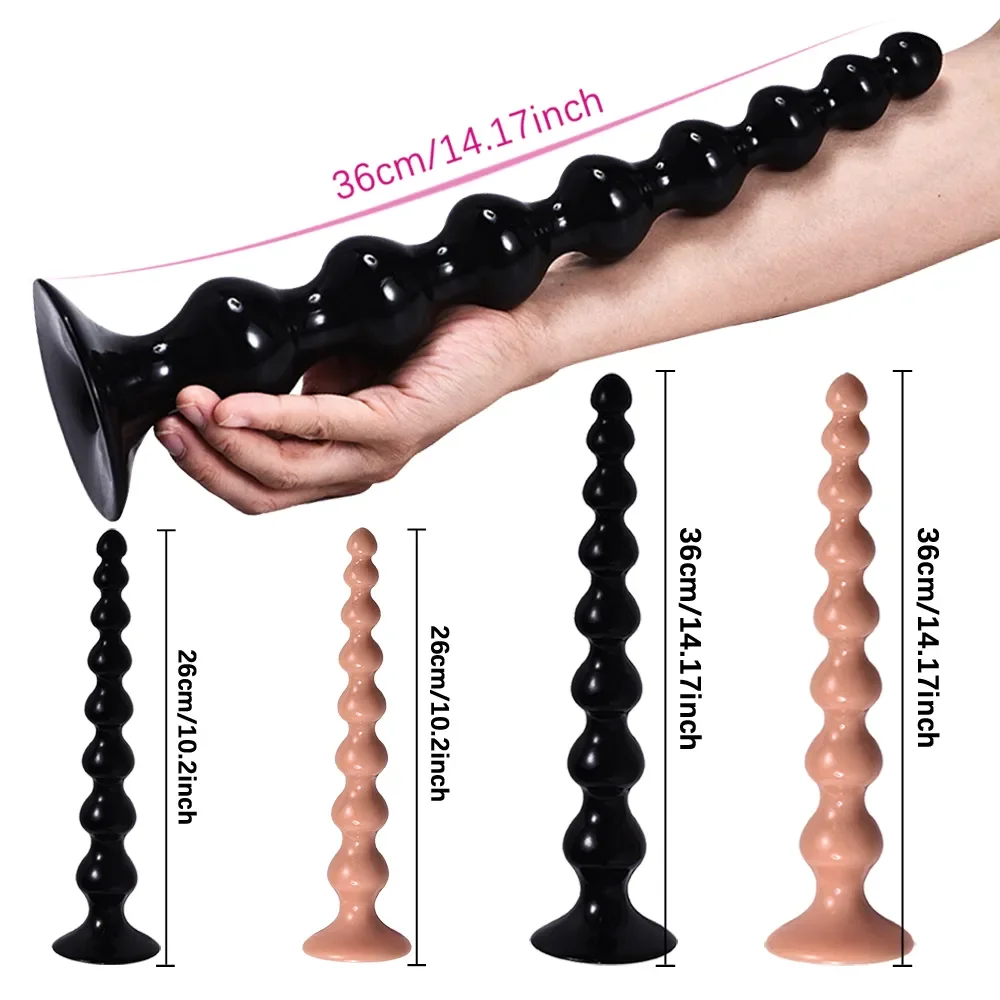 IkLarge Butt Plug pour hommes et femmes, jouets sexuels, dilatateur gay, masseur de prostate, longs perles anales, gros plug, produits pour adultes,