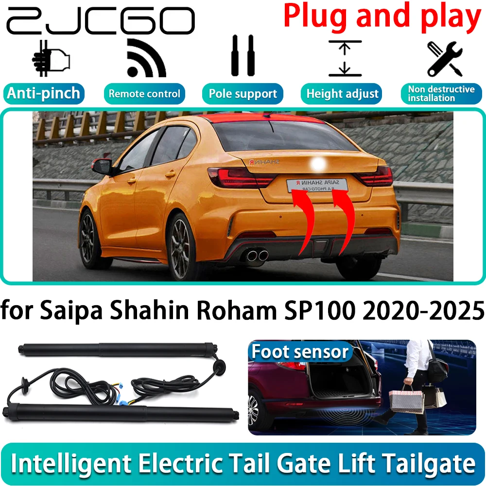

for Saipa Shahin Roham SP100 2020-2025 OEM Electric Powered Tailgate Power Liftgate Automatic Tailgate System With Foot Sensor