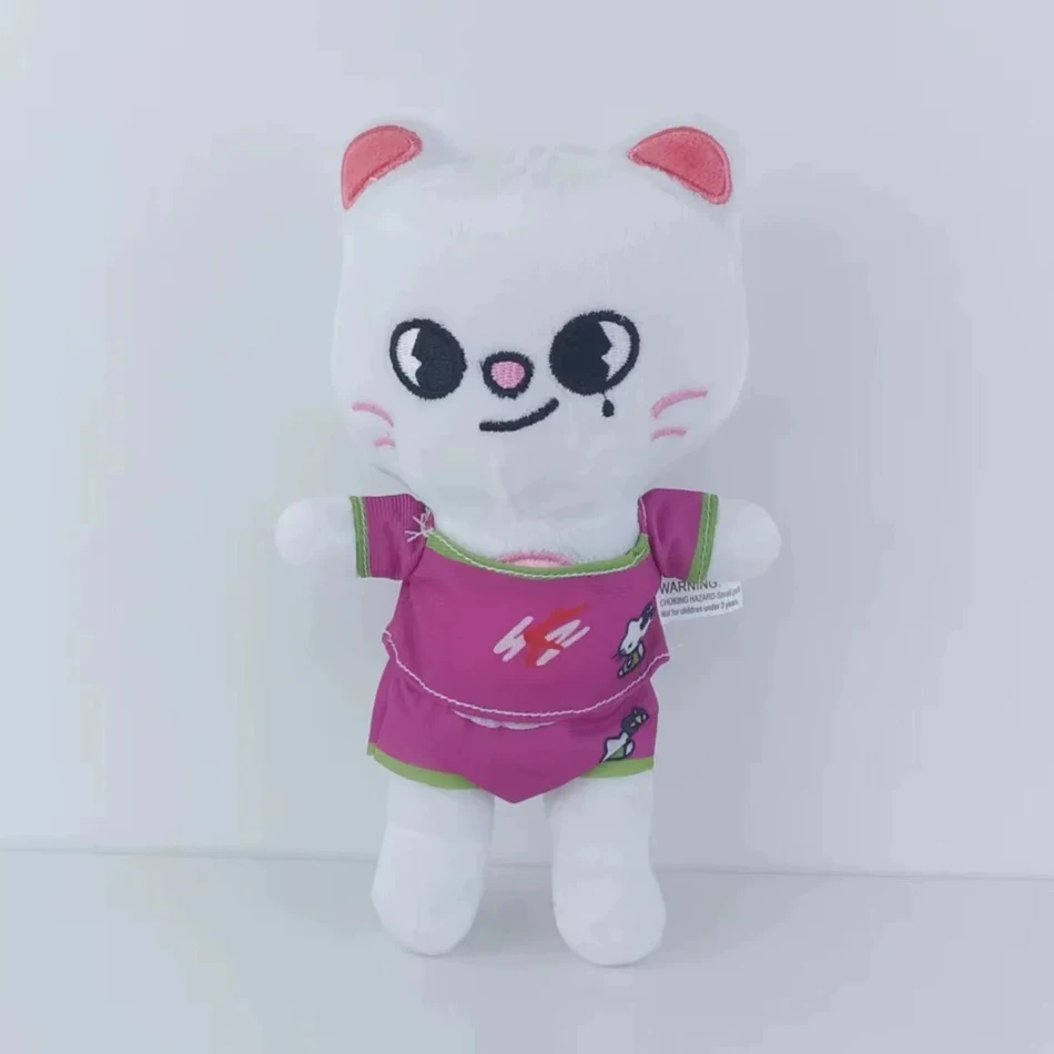22cm kpop 플러시 장난감 Kawaii Skzoo 길 잃은 플러시 만화 인형 동물 인형 Kawaii 동반자 장난감 룸 장식 어린이 선물