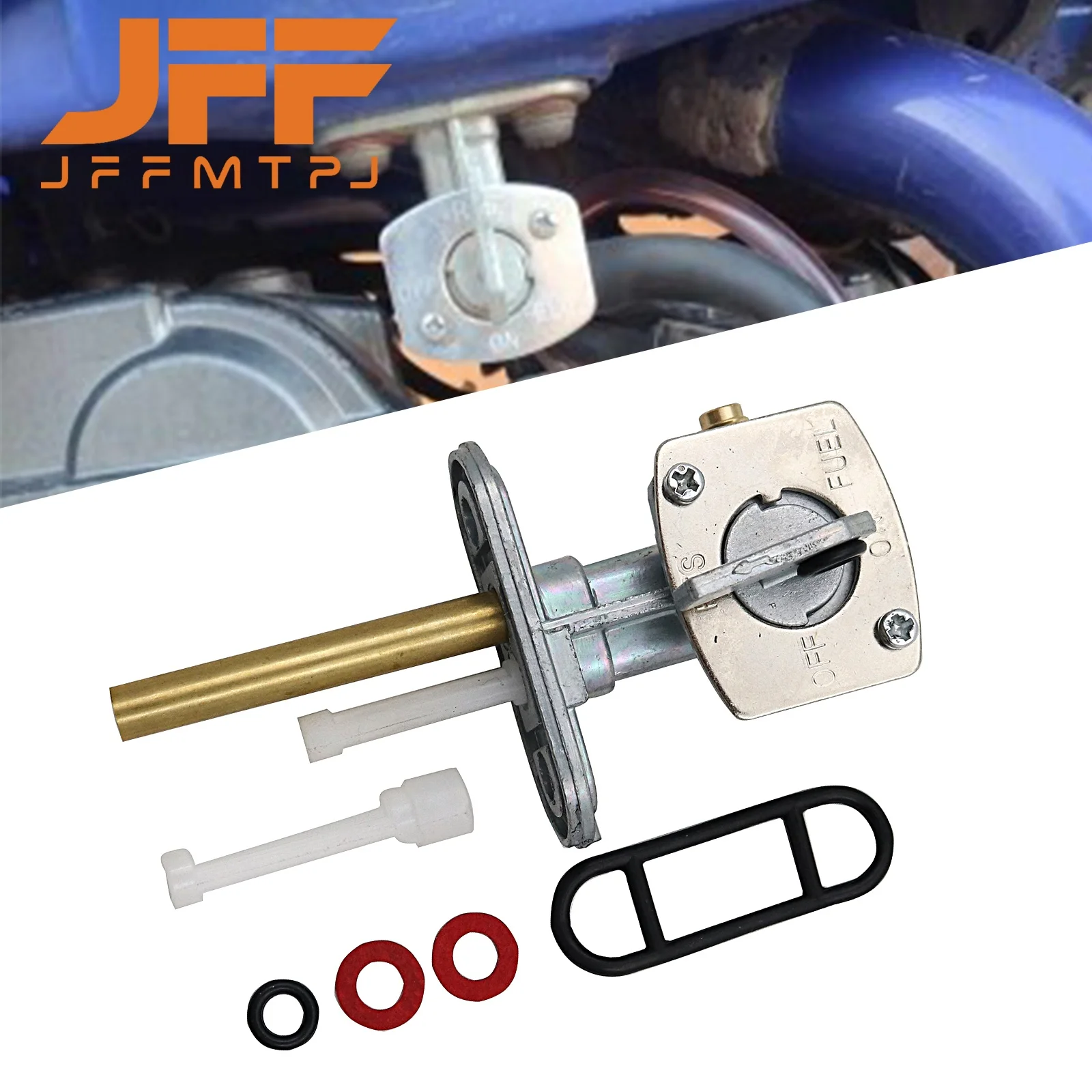 Gas Fuel Petcock Valve Tap Tank Switch for Yamaha Blaster 200 XT600 XT350 WR250 YFM 600 660 250 350 TTR 90 125 250 XVS650 PW80