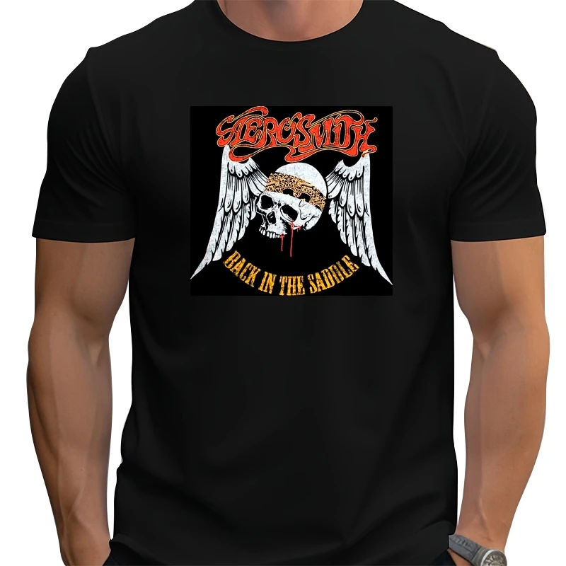 

Aerosmith_Band Rock T-Shirt Black Unisex Vintage Reprint All Size ET1871