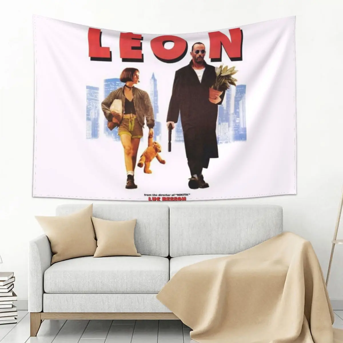 

Leon The Professional Tapestry Aesthetics For Room Cute Room Decor Wall Decor Decoration Aesthetic Tapestry