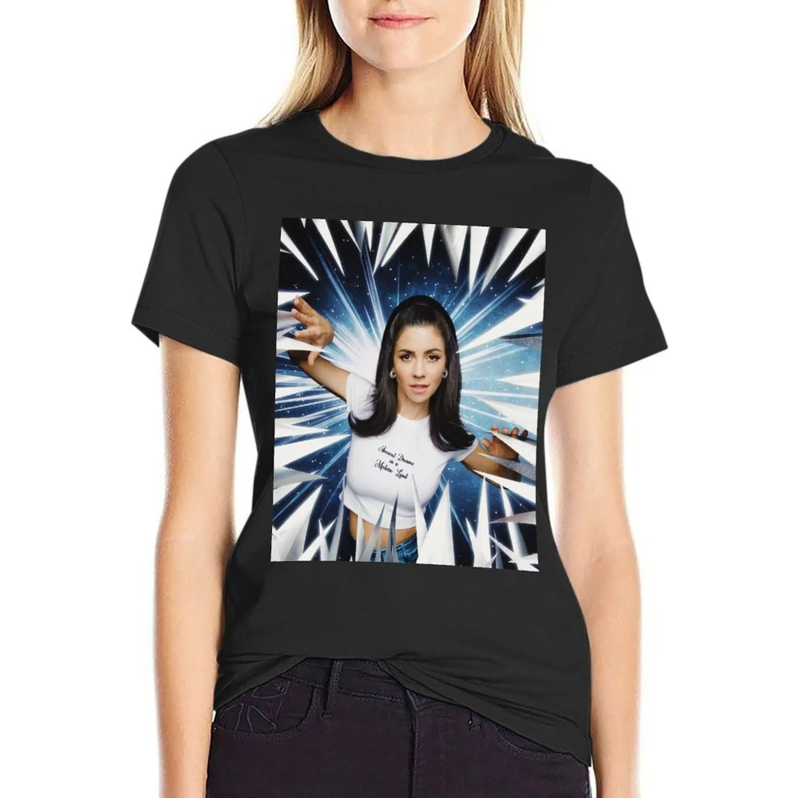 MARINA - Ancient Dreams In A Modern Land Single T-Shirt oversized shirts graphic tees funny female Woman fashion