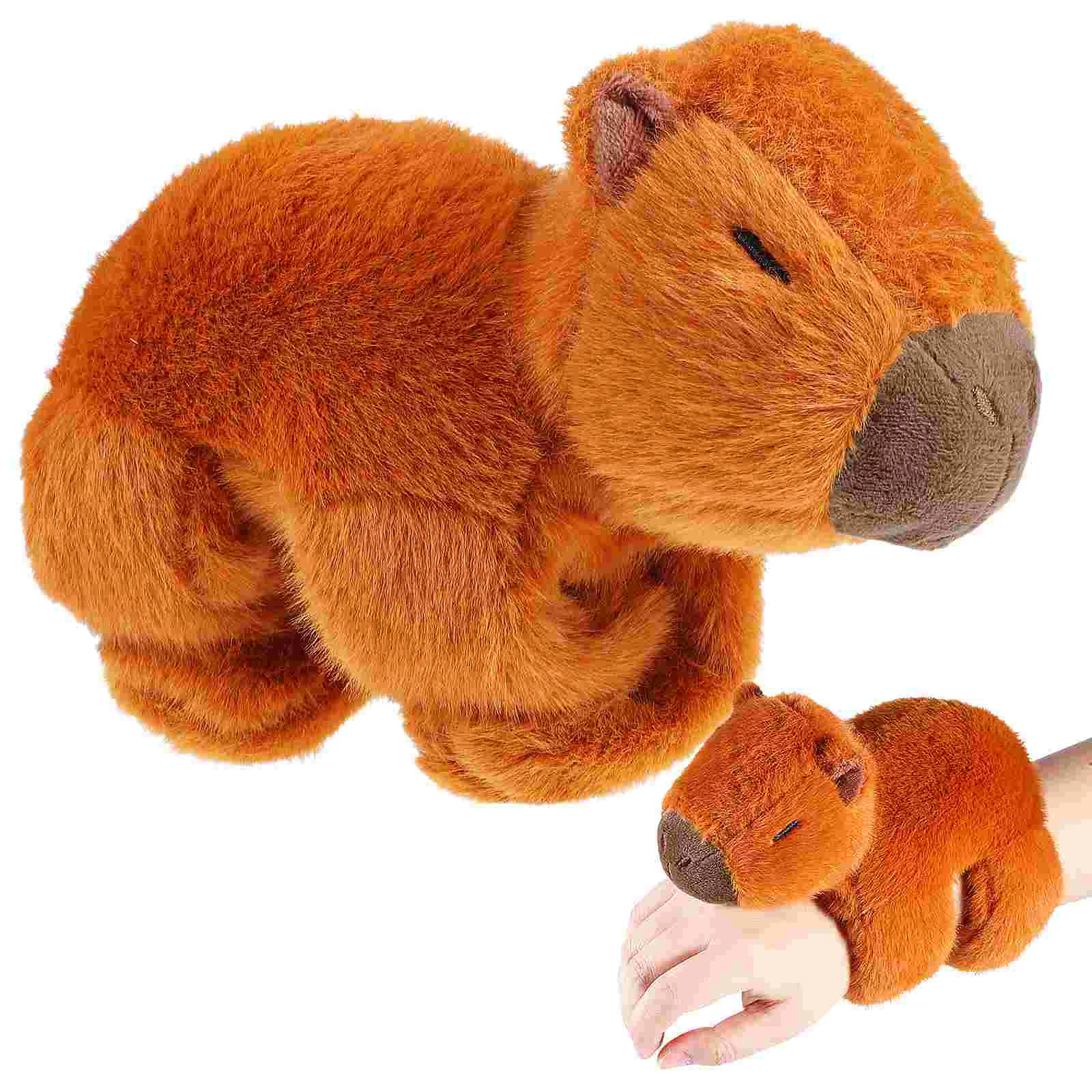 Toys Cute Plush Wrist Hugger Button Stuffed Animal Huggers Patting Band Child