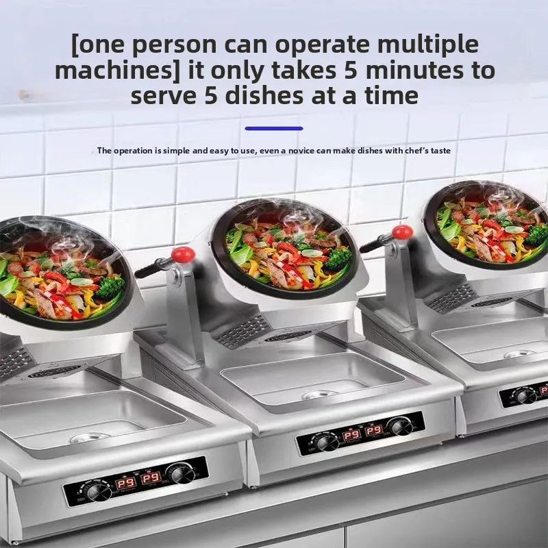 Cooking Robot Commercial Hotel Restaurant Restaurant Cooking Stove Multifunctional All-in-One Machine Cooking Pot Equipment